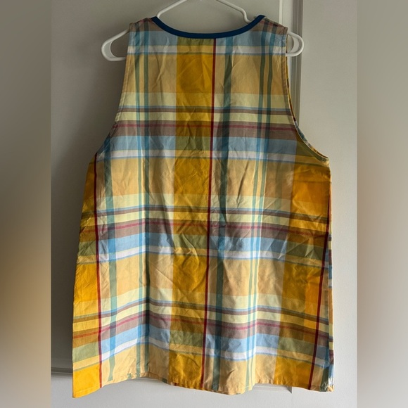 Minions Plaid Apron - Yellow and Blue - Picture 8 of 10